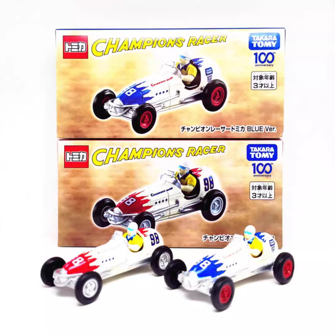 TOMY 멀티 메카 시뮬레이션 합금 자동차 모델 100 주년 챔피언-레이서 챔피언십 레이싱