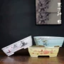 山水彩绘新款盆栽花盆