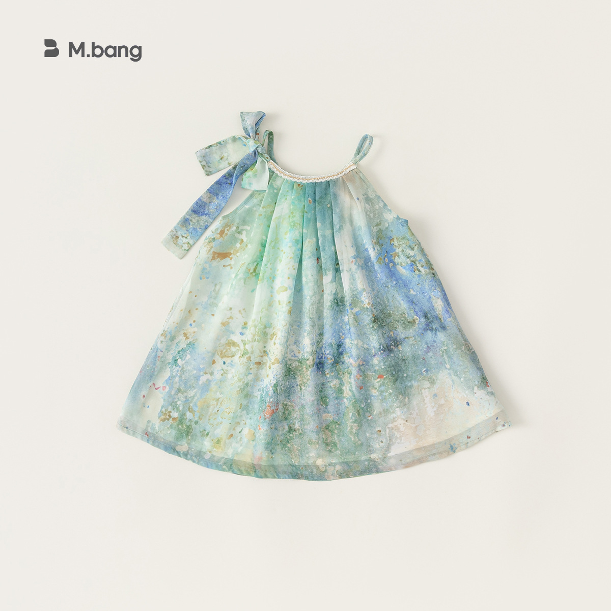 Yubao ropa infantil de niñas vestidos franceses de alta calidad sensación de mareo super inmortal balde de vacaciones vestido para niños