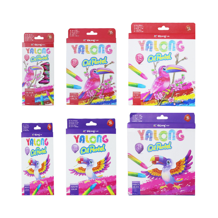 Juego de Pasteles al Óleo Infantil para Navidad
