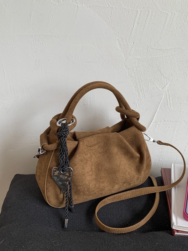 Fashionable Pleated Handbag for Women 2026 New Trendy Retro Handbag Korean Style Niche Shoulder Bag Crossbody Bag