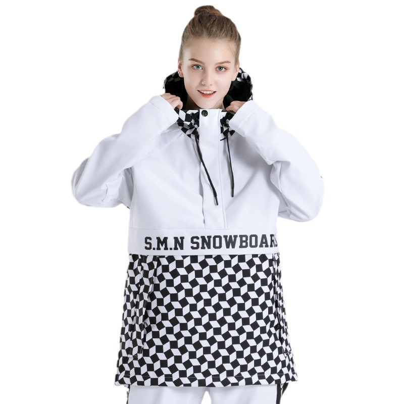 Snowwear dames winddichte waterdichte winter top coat Outdoor warme hoodie Snowboard sneeuwpak_voghion.com