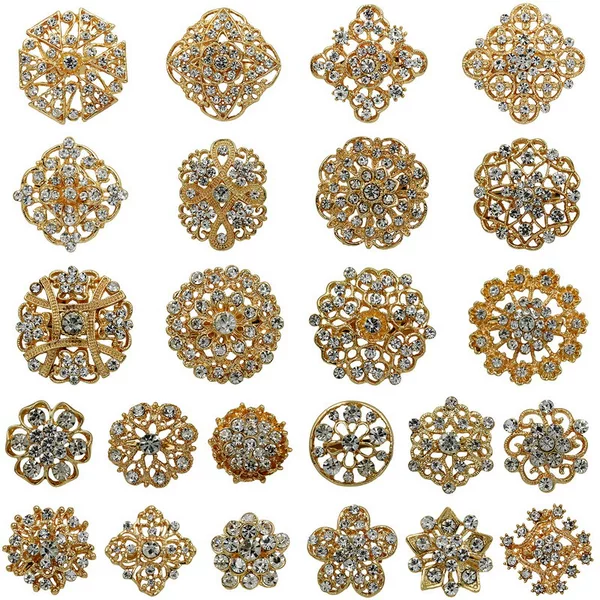 Cross-Border Hot-Selling Set Brooch Bride Wedding Bouquet DIY Decoration Corsage Anti-Exposure Fixed Pin