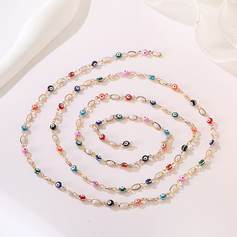 7g Weight Chain Jewelry Making Type DIY Jewelry Accessories, Bracelets, Necklace Classification 1 Piece Quantity Metal Material Star, Flower Pattern Women's Gender Simple Style, Korean Style Style Enamel, Plating Craft 1 Piece Star Flower DIY Jewelry Accessories Bracelets Necklace Metal Enamel Women's Simple Style Korean Style DIY Jewelry Accessories Bracelets Necklace 4