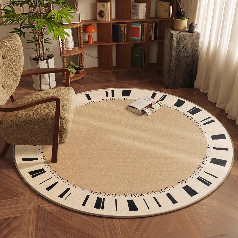 2025 nuevo piso de protección de la sala de estar doméstica almohadilla de piso de silla giratoria silenciosa almohadilla de asiento de estudio especial