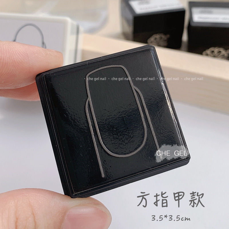 Manicura principiante Acuarela Pintado a mano de uñas práctica sello diseño un estilo sello molde DIY herramienta de producción