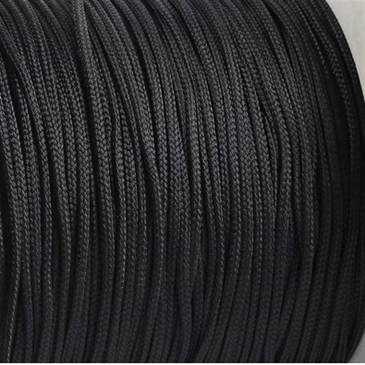 Мягкая, гибкая, огнестойкая, черная нейлоновая проволочная плетеная обшивка, противоизносная, устойчивая к высоким температурам, взрывозащищенная изоляционная проволока.