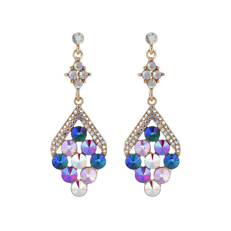 fresh cute elegant geometric earrings