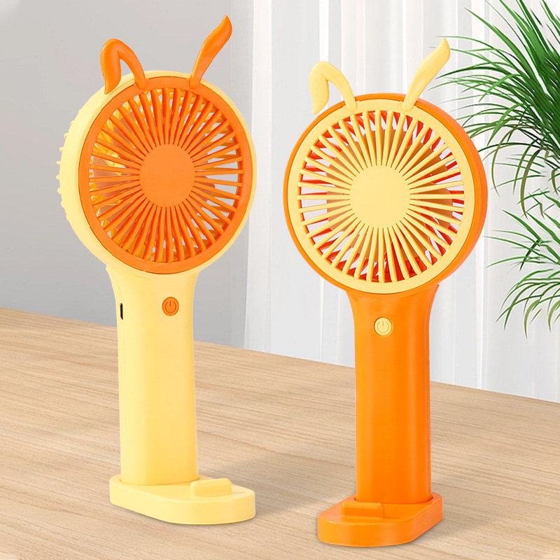 Handheld travel small air fan for students for traveling