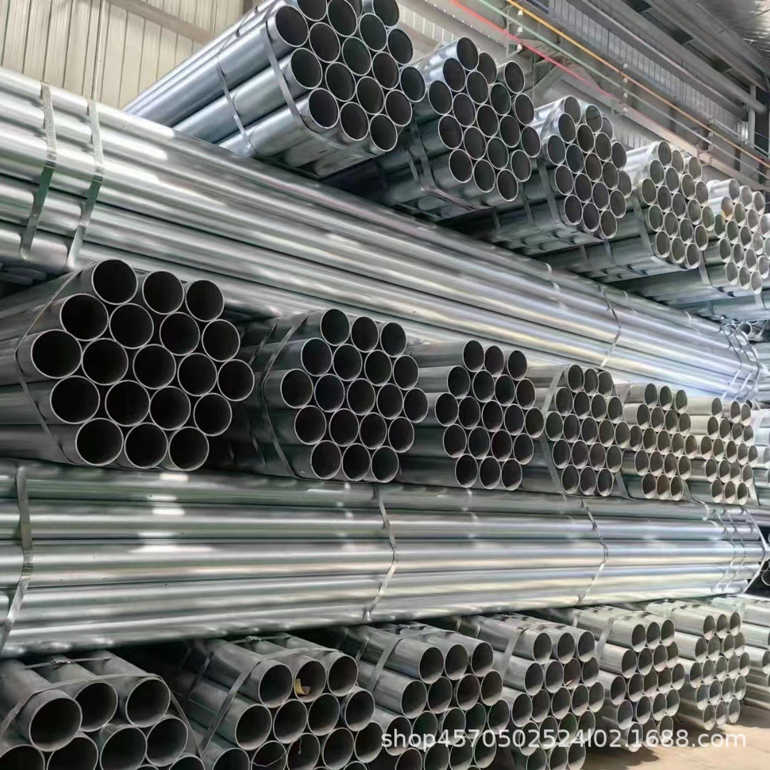 重庆镀锌圆管销售厂家Q235材质库存千吨DN15 DN200规格齐可加工