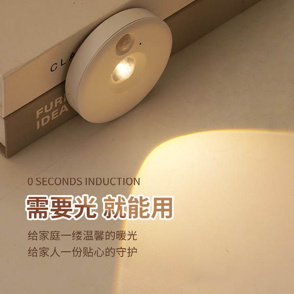 Rechargeable induction night light