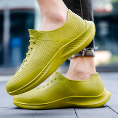 New Waterproof Rain Boots for Men and Women, Short Shaft Stylish Student Rain Boots, Four-Season Anti-Slip Kitchen Work Shoes, Wholesale Trade