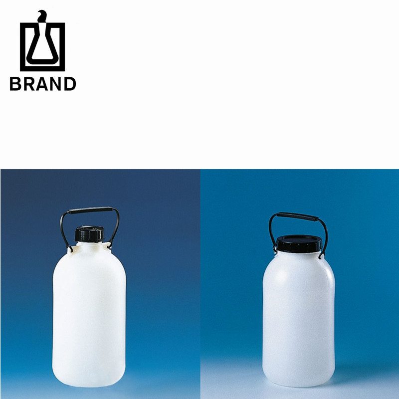 BRAND/普兰德储液瓶吸气瓶PE-HD材质窄口瓶广口瓶5L或10L