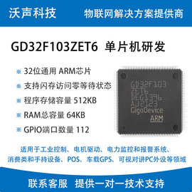 GD32F103ZET6单片机研发适用工业控制电机驱动电力监控报警系统