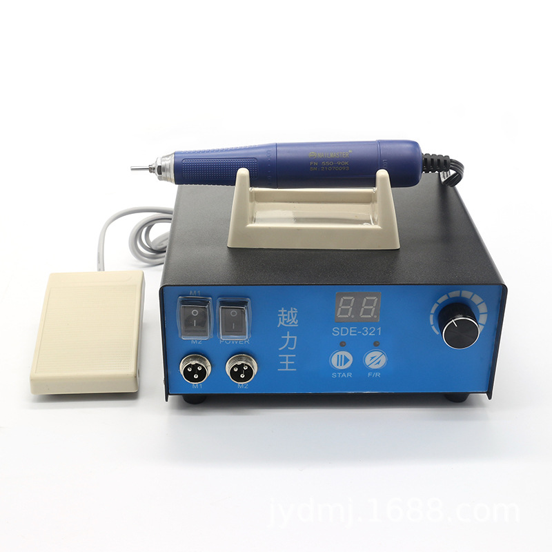 新款越力王手持式小型电动无刷大力王木工打磨机玉石首饰雕刻机