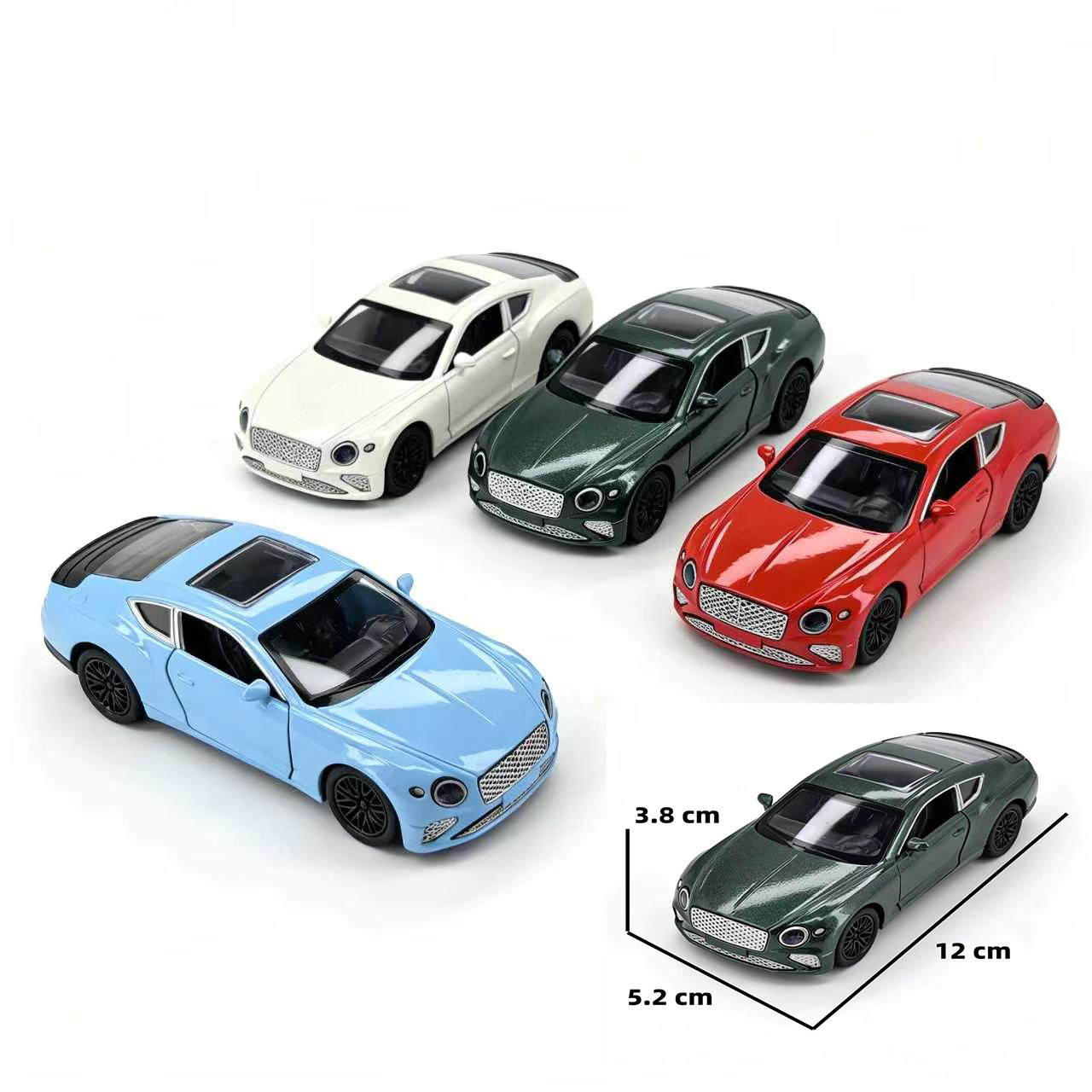 1: 43 modelo de automóvil de aleación todoterreno modelo de automóvil infantil muñeca máquina de juguetes de retroceso regalo para niños al por mayor
