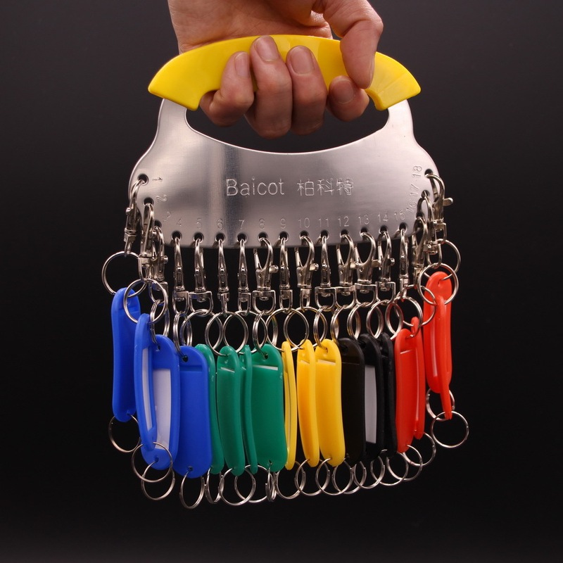 Key Sorting Tool for Rental House Key Chains, Hotel Key Tray Storage Tool, Warehouse Landlord Hotel Exclusive
