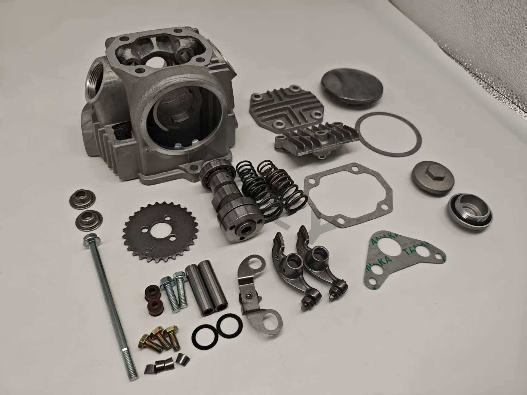 Motorcycle Parts Jialing Jh7048Q Cylinder Head Assembly Underbone Bike Engine Cylinder Head Assembly