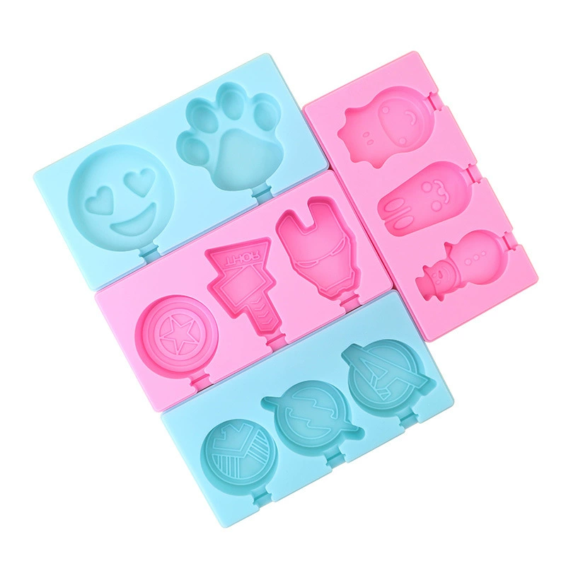 Fruit children's cartoon silicone mold, handmade, ice cream