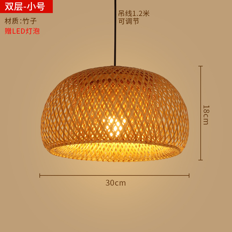 竹ランタンシャンデリア新しい中華レストラン竹アートランプショップ商業ケータリング禅茶室日本製織物ランプシェード|undefined