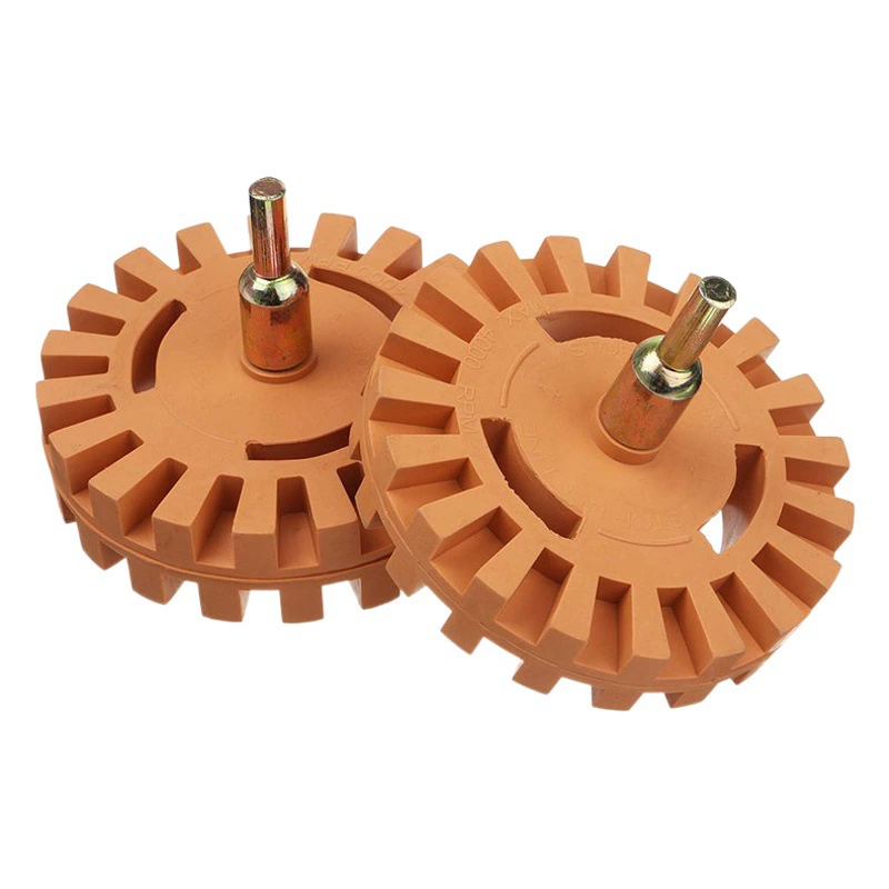 4-дюймовое колесо для удаления резины трансграничная наклейка на поверхность стекла автомобиля резиновое колесо для удаления пневматическая резиновая полировка резиновая пластина инструмент