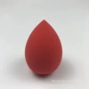 Drop-shaped, red