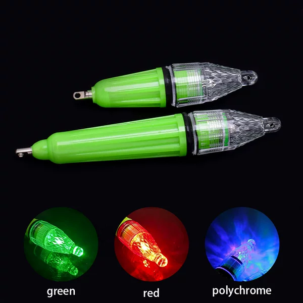 New colorful fishing lure light deep sea fishing light waterproof LED high brightness light fishing accessories fishing gear supplies night light