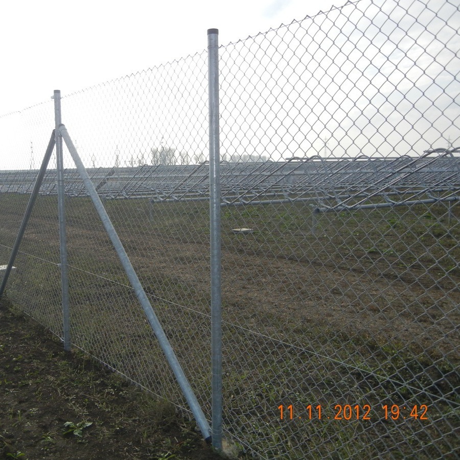 菱形护栏网 养殖场隔离网 镀锌钩花网 斜方网 边坡挂网
