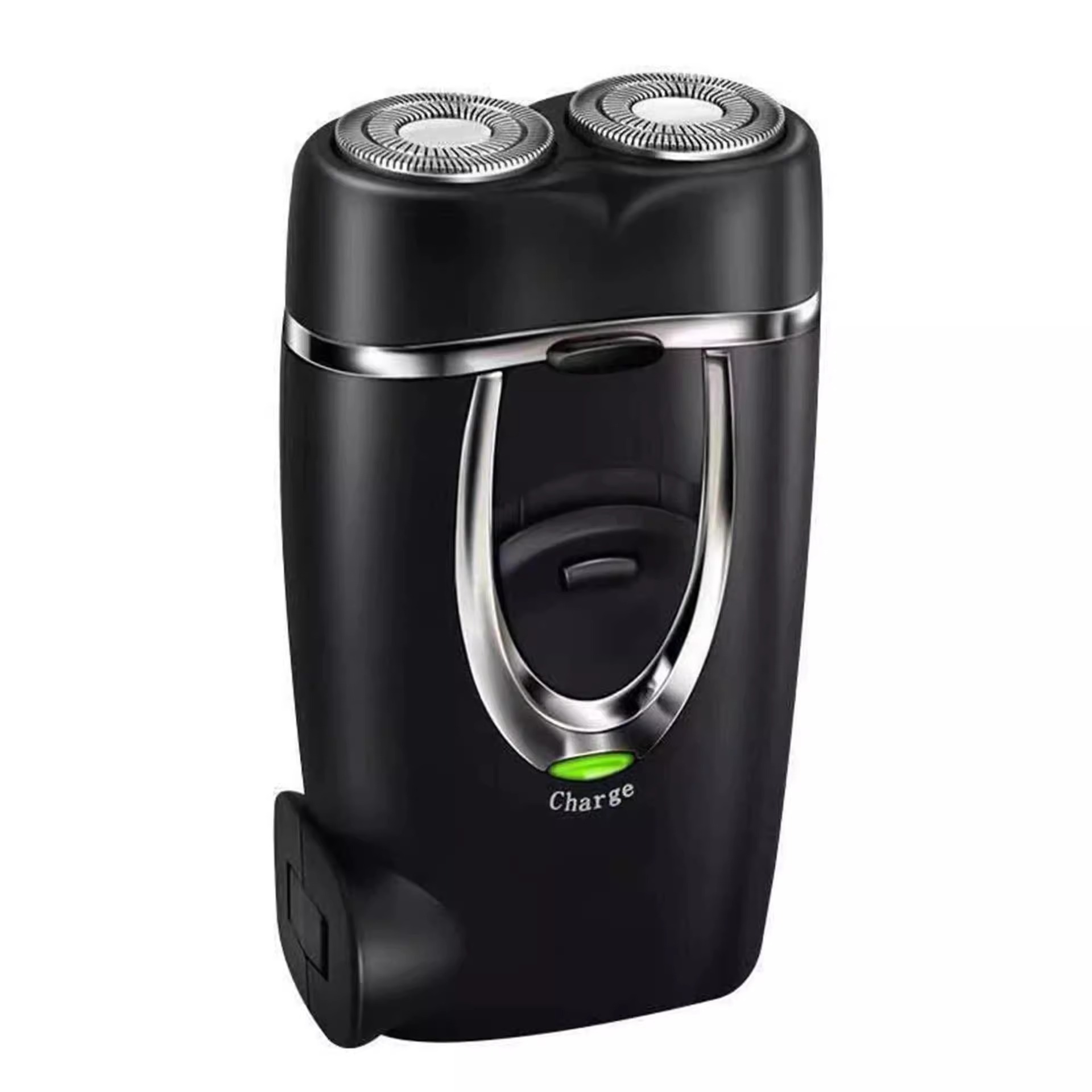 Electric Shaver - Dual Floating Rotary Heads, USB & 220V Charging, 45-Min Runtime, Low Noise (Under 45dB), Waterproof For Men_voghion.com