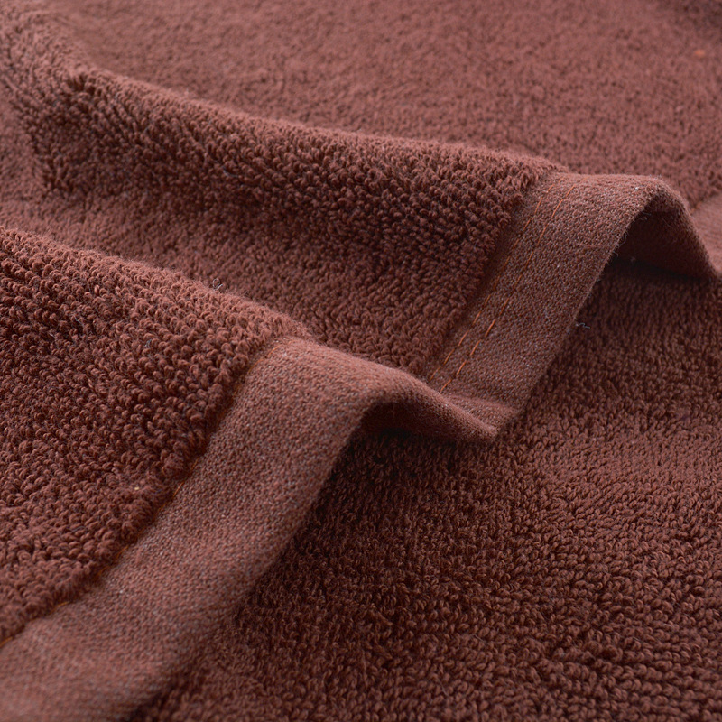 5Zw Wholesale Hotel Brown Foot Bath Towel Pure Cotton Absorbent Dark Brown Moxibustion Fire Therapy Towel Pure Cotton Face Towel Brown