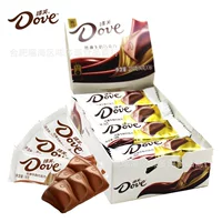 Обесцвеченная шоколадка Dove Silk Milk, 224 г (16×14 г), индивидуально упакованные