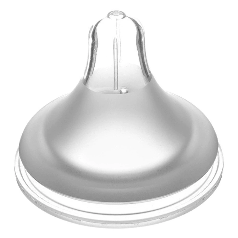 Источник Фабрика Детская Соска Имитация грудного молока Полное силиконовое кормление Ширококалиберная Матовая Соска