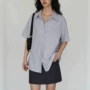 夏季短袖条纹新款衬衫