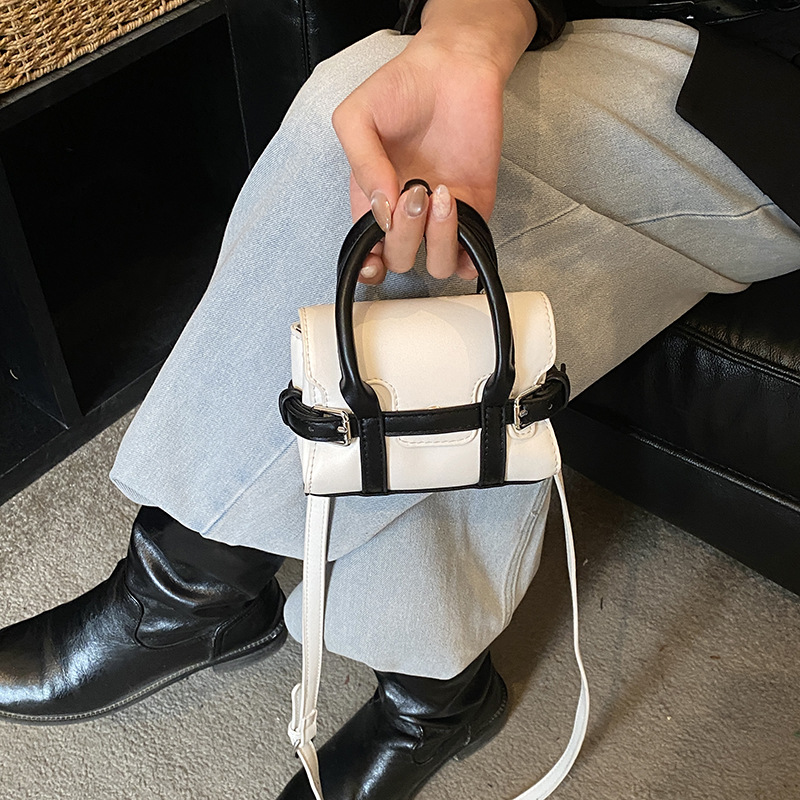 Coreano simple color sólido bolso de hombro para niños y niñas pequeño mini bebé portátil bolso de mochila nuevo accesorios para niños