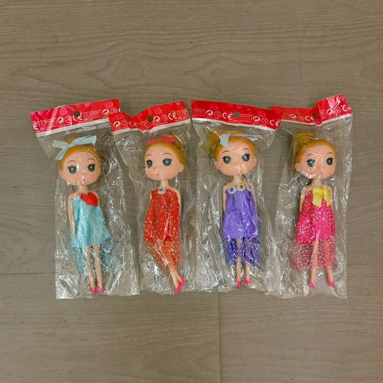 Muñecas coreanas DIY Barbie 18 cm juguetes de muñecas confusas llaveros colgantes clase de capacitación 2 yuanes para niñas