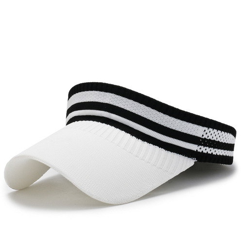 Hat women's summer sunshade hollow hat sun hat summer outdoor sports running topless cap for men