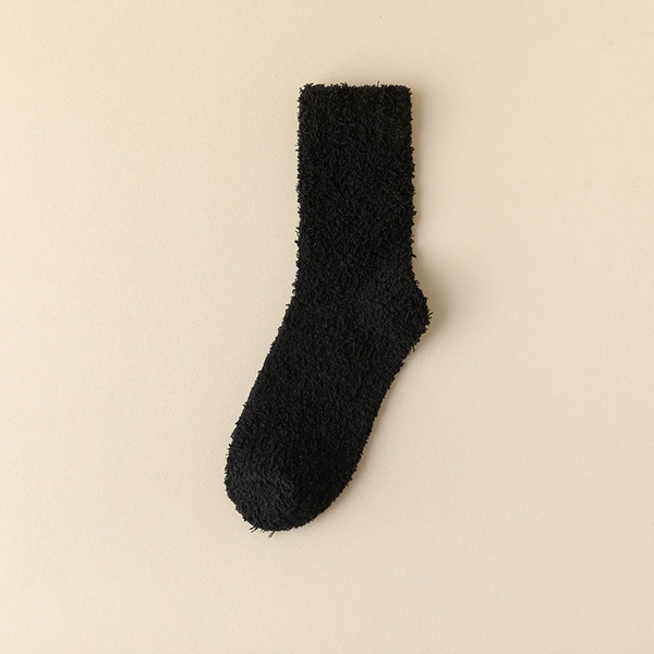 Black - mid-calf socks (single color, six pairs starting)