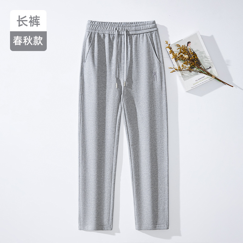 K203302 봄가을 스트레이트 라이트그레이 팬츠 88자수