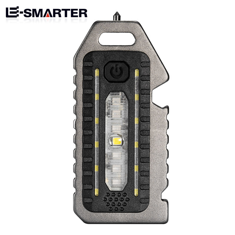 Cross-border ultra-small mini LED light-emitting small flashlight keychain light strong light ultra-light portable flashlight