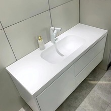 杜邦可丽耐一体盆人造石亚克力石材加工洗手台台面