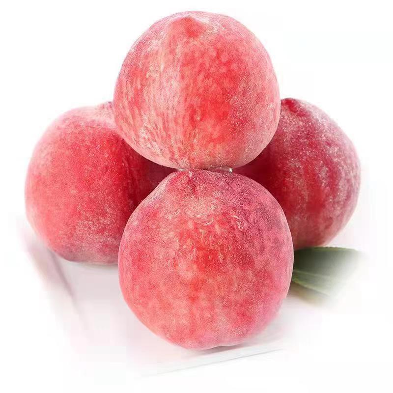 Hebei Spring Snow Watermelon Peaches, Crispy Peaches, Fuzzless Peaches, Seasonal Fresh Fruit for Pregnant Women, Fresh Seasonal Peaches, One-Piece Drop Shipping