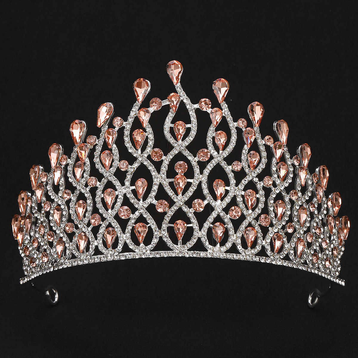 Luxurious Baroque Bridal Crown For Wedding And Princess Pageant_voghion.com