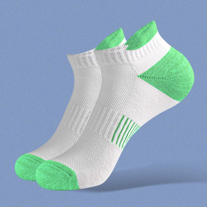 Calcetines deportivos transfronterizos para hombres y mujeres, calcetines profesionales de maratón, calcetines de bádminton de algodón absorbentes de sudor, calcetines antideslizantes y resistentes al desgaste