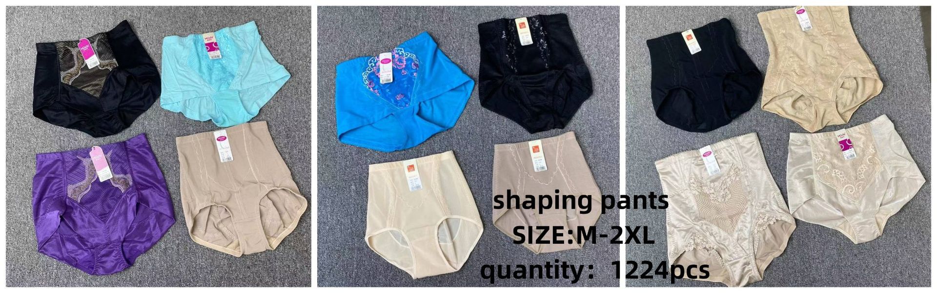 Varios pantalones de conformación del vientre de cintura alta sin costura levantamiento de la cadera posparto del vientre que contrae la ropa interior cuerpo que forma los pantalones Calzoncillos vientre que contrae la pierna