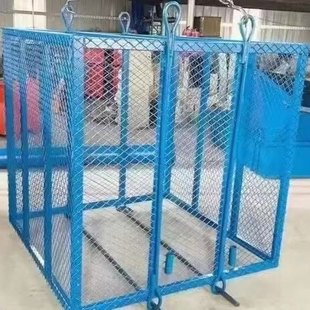 钢筋吊笼砌砖载人吊笼 厂家多规格高空作业砌砖吊笼-阿里巴巴