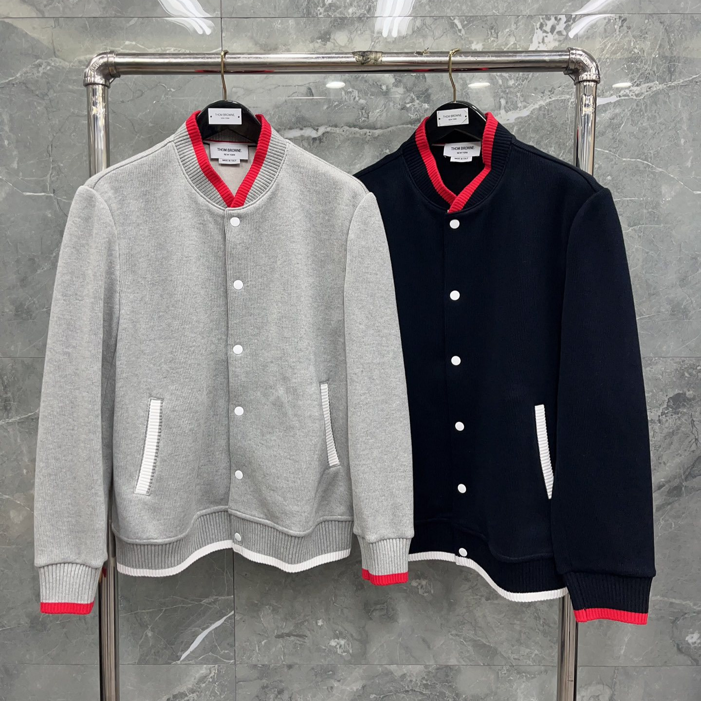 【工厂店】棒球服春秋季男女款经典条纹休闲运动百搭外套港风