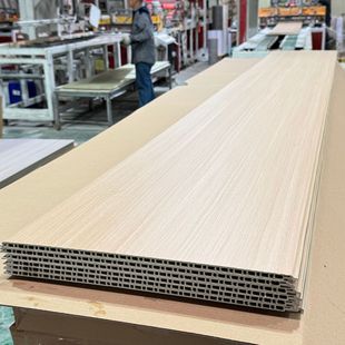 Bamboo and Wood Fiber Integrated Wall Panel Wall Panel for Hotel Apartment Background Wall Stone Plastic Anti-collision Wall Panel Self-loading Carbon Crystal Panel