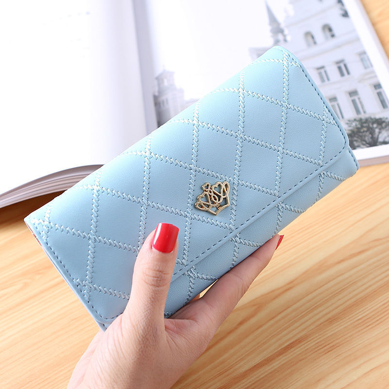 Crown sky blue bag