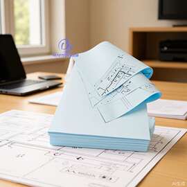 批发80克A3复印纸双面蓝图纸数码蓝图纸印刷蓝图纸CAD蓝图A3