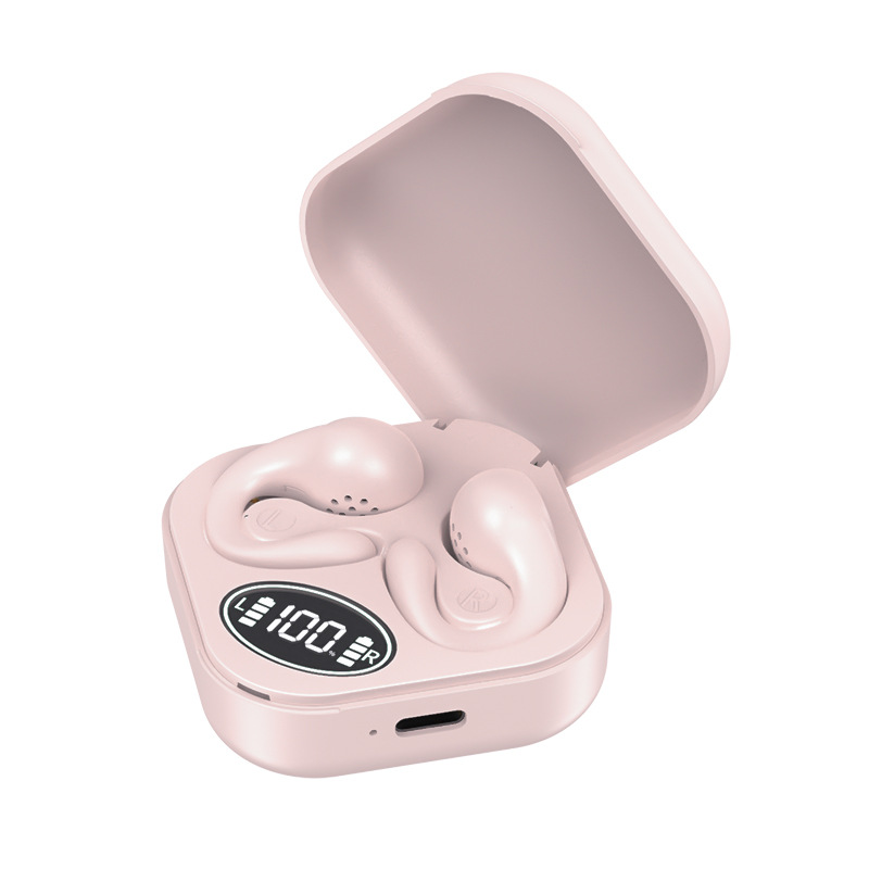 No-en-oído auricular inalámbrico Bluetooth deportes binaural mini invisible oído-montado deportes ultra-larga espera fábrica al por mayor